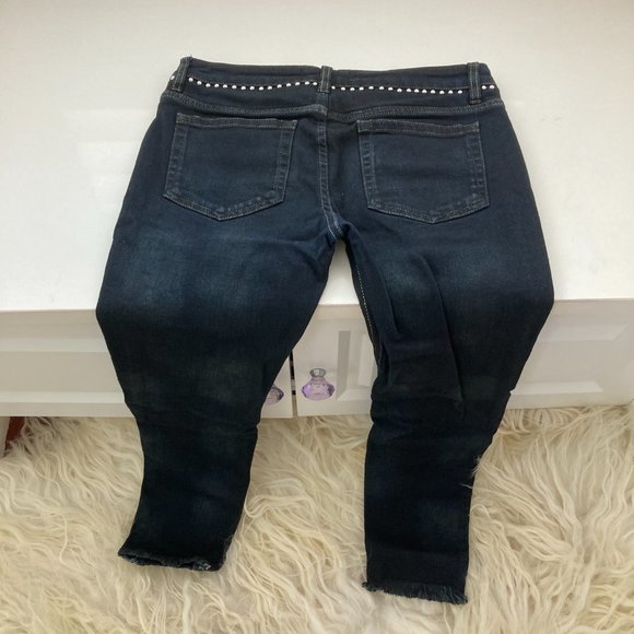 IRO Nanex cropped studded low-rise skinny jeans - Picture 12 of 15